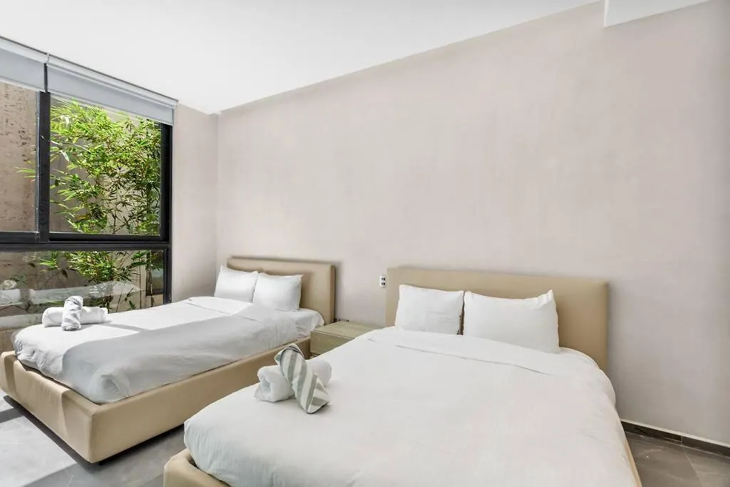 Kite 5 Bed, Self Checkin, Pool, Sleep 14 In Great Neighborhood Lejlighed Tulum