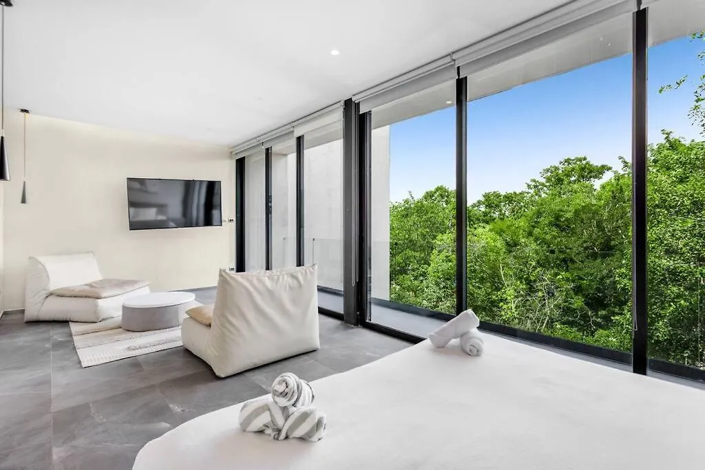 Kite 5 Bed, Self Checkin, Pool, Sleep 14 In Great Neighborhood Lägenhet Tulum