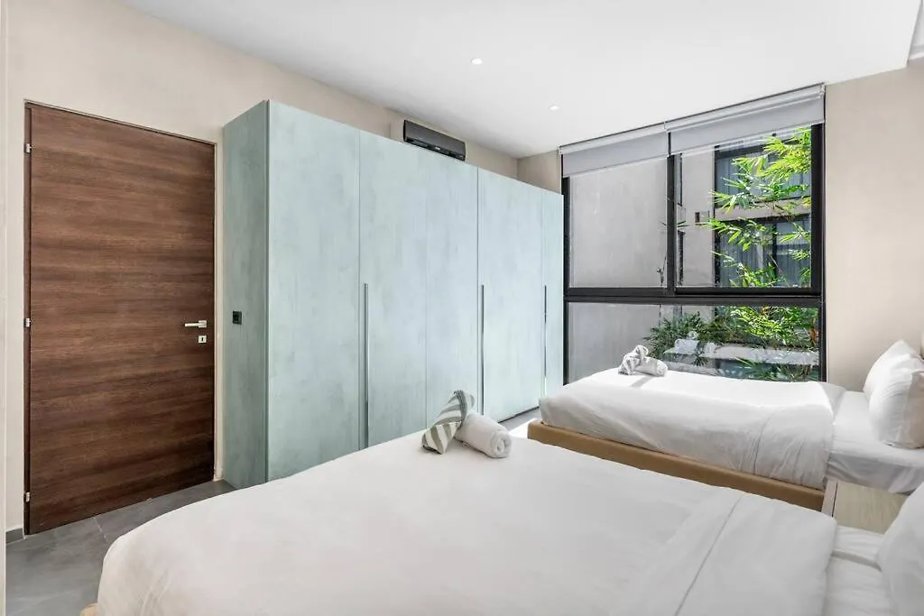 Kite 5 Bed, Self Checkin, Pool, Sleep 14 In Great Neighborhood Lägenhet Tulum 0*,  Mexiko