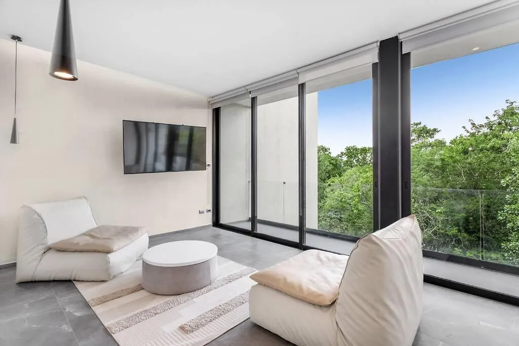 Kite 5 Bed, Self Checkin, Pool, Sleep 14 In Great Neighborhood Lägenhet Tulum